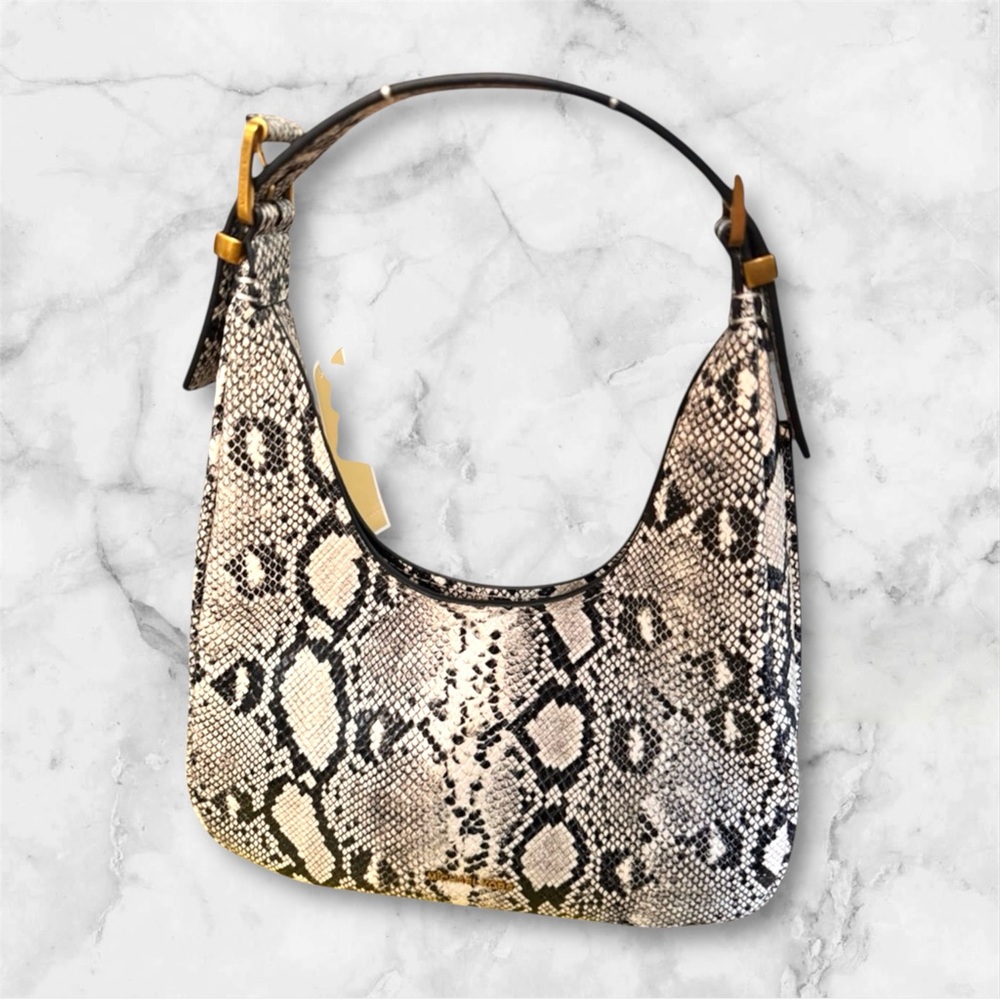 Snakeskin Patterned Michael Kors Crossbody - Picture 3 of 7